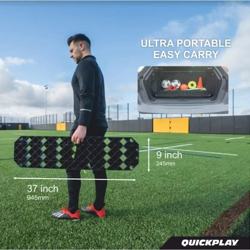 Soccer rebounder Training