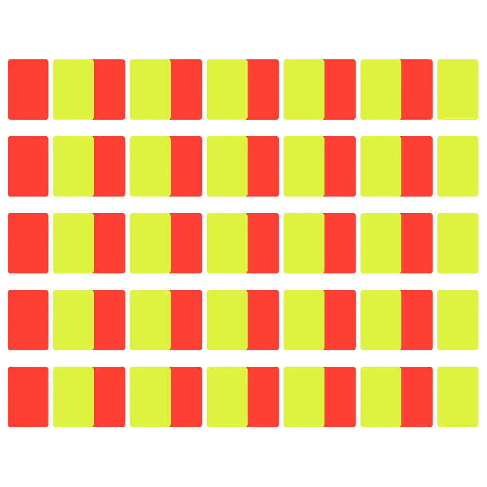 Referee Red Yellow Card