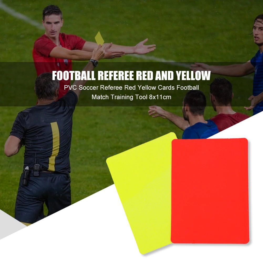 Referee Red Yellow Card