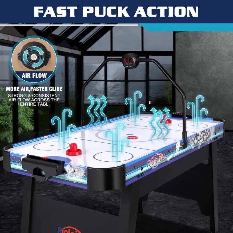 Air hockey table