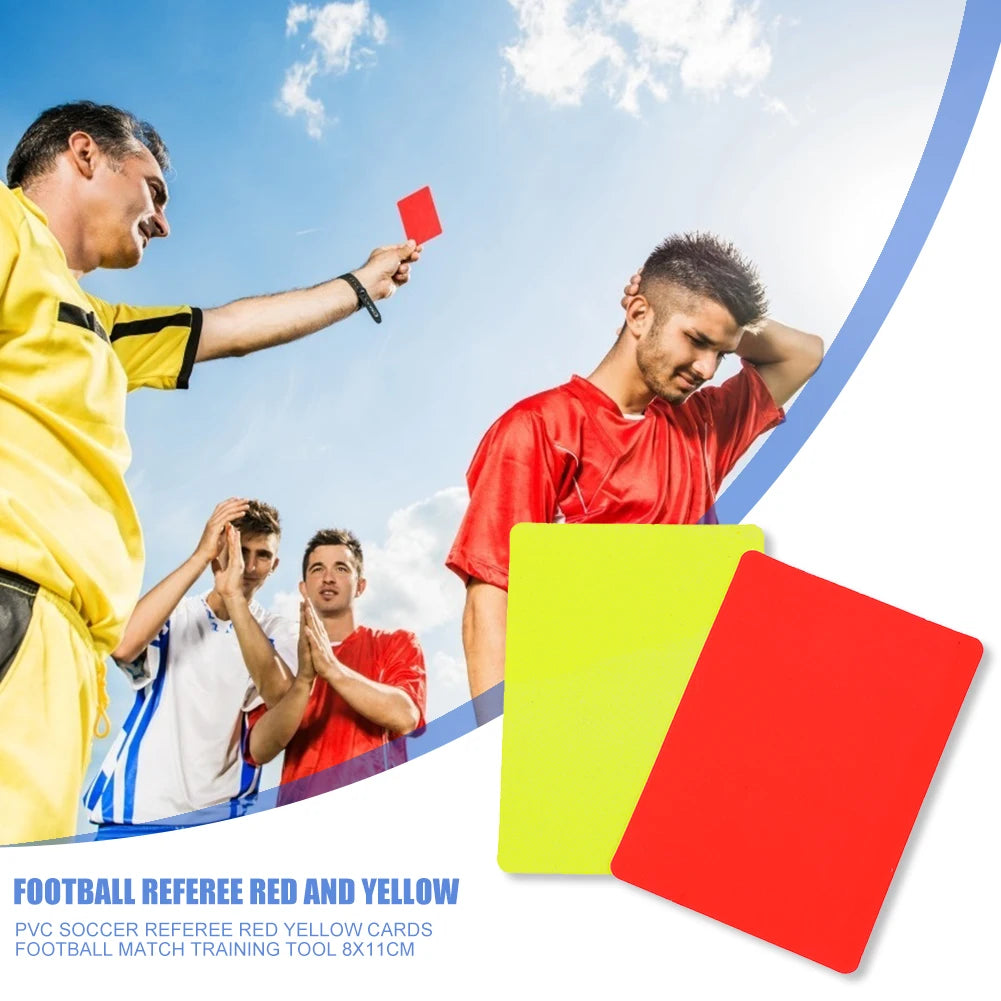 Referee Red Yellow Card