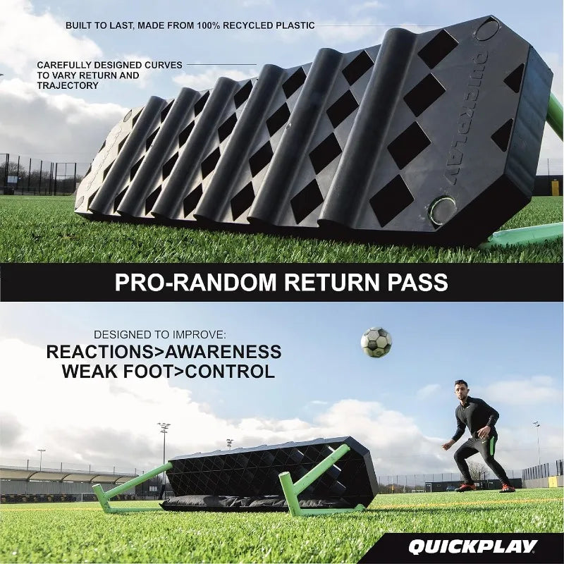 Soccer rebounder Training