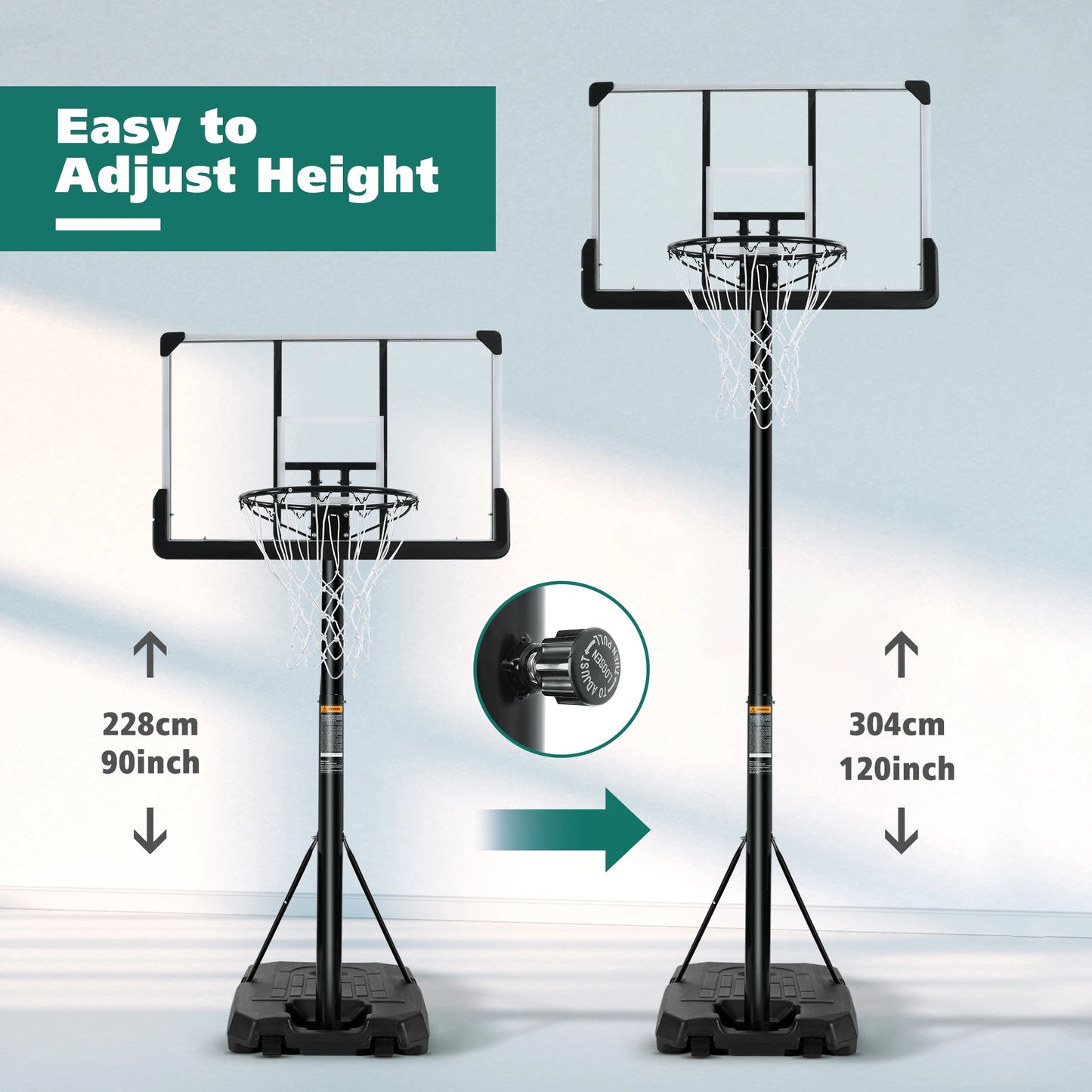 Portable Basketball Hoop